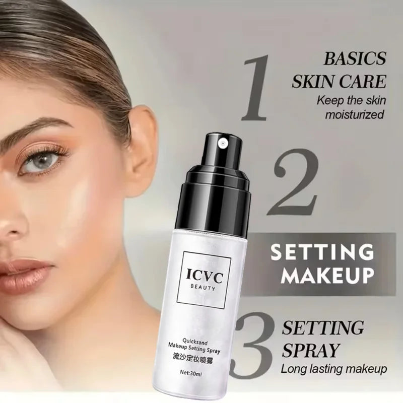 Waterproof Long Lasting Makeup Fixer Spray - Hydrating & Oil Control, 30ml