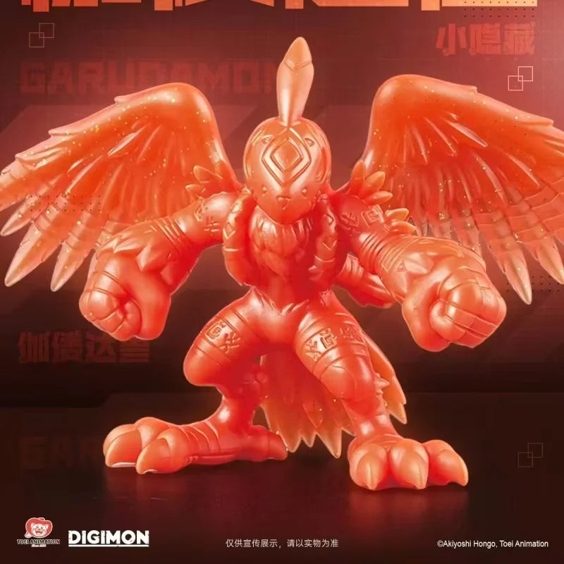 Digimon Assembled Blind Box Mini Eraser Figure MetalGreymon Collectible Home Decor