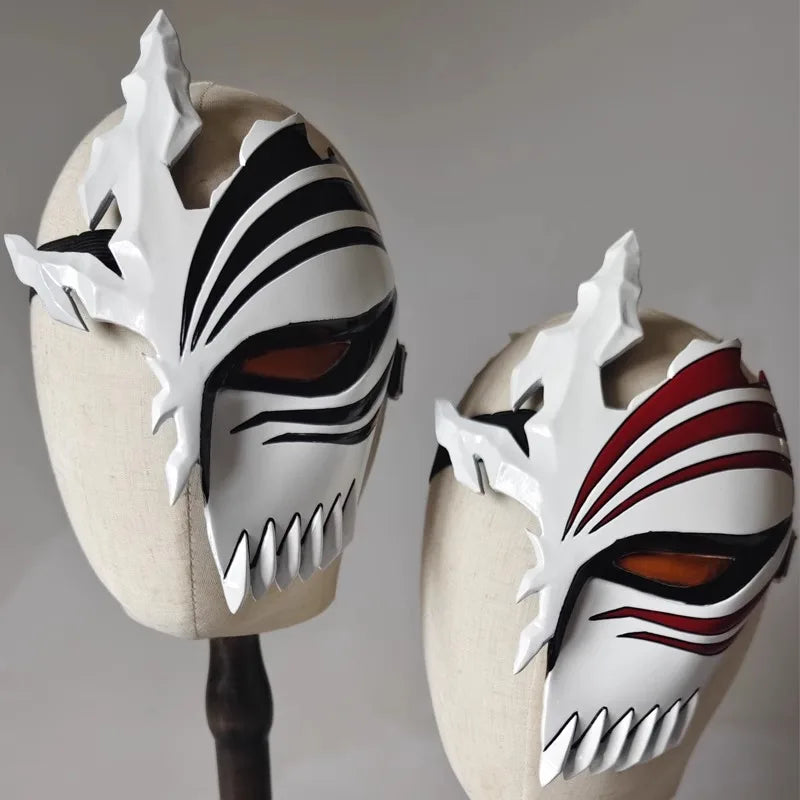 Anime Bleach Cosplay Mask Hollowfication Prop for Halloween & Carnival