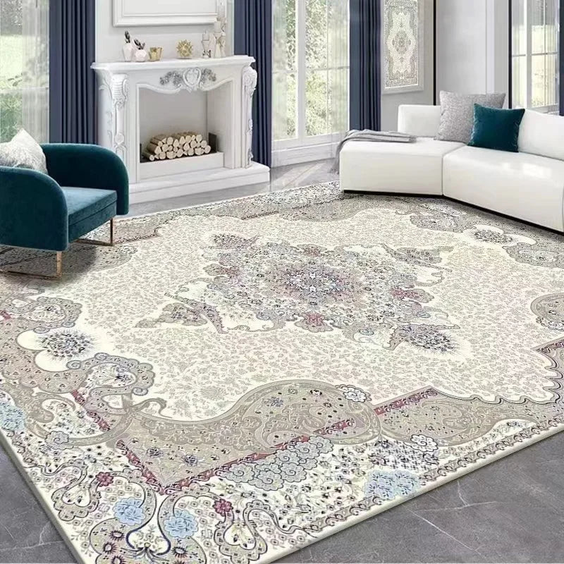 Luxury Persian Bohemian Style Living Room Carpet Floor Mat – Modern Kilim Design