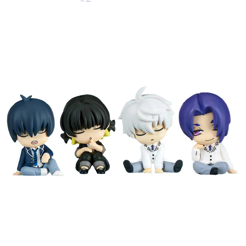 Anime Action Figures Set - Isagi Yoichi, Nagi Seishiro, Bachira, Meguru, Mikage, Reo - 4 Pack Collectible Toys