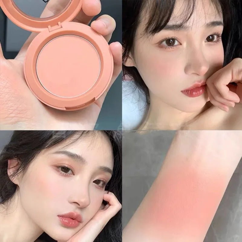 Creamy Blush for Face & Cheeks - Long Lasting Matte Natural Color Makeup