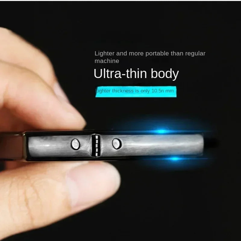 Portable Kerosene Lighter Square Head Windproof Retro Creativity