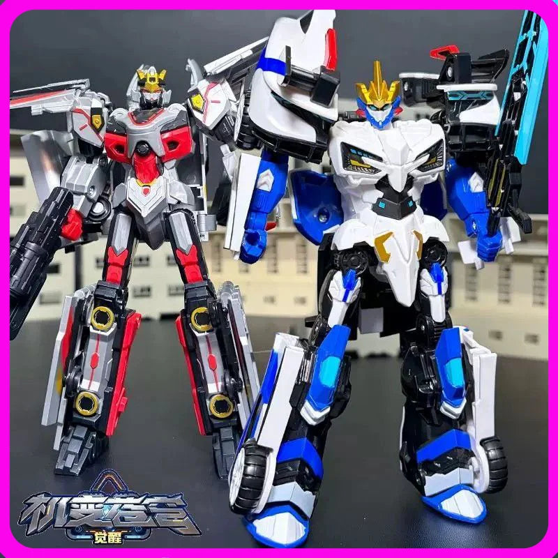 Transform Mech Robot Model with Prop - 15cm Action Figure, Multiple Colors