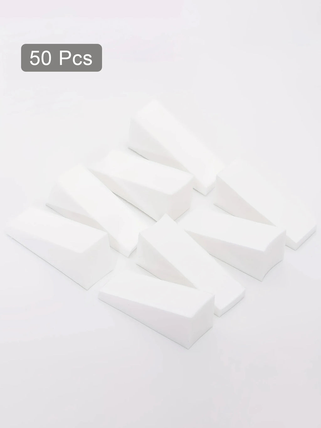 High Density Nail Gradient Sponge Set - White & Multi Color, Professional Nail Art Blending Kit