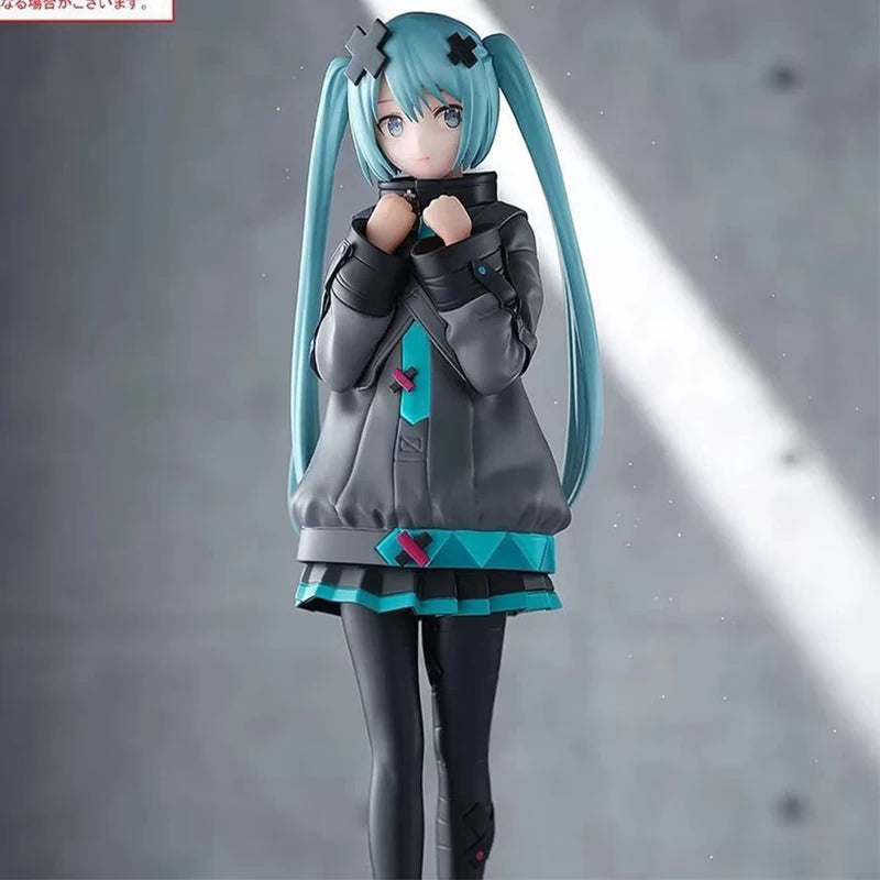 Colorful Hatsune Miku Action Figure Ornament Toy - 20.5cm PVC Collectible