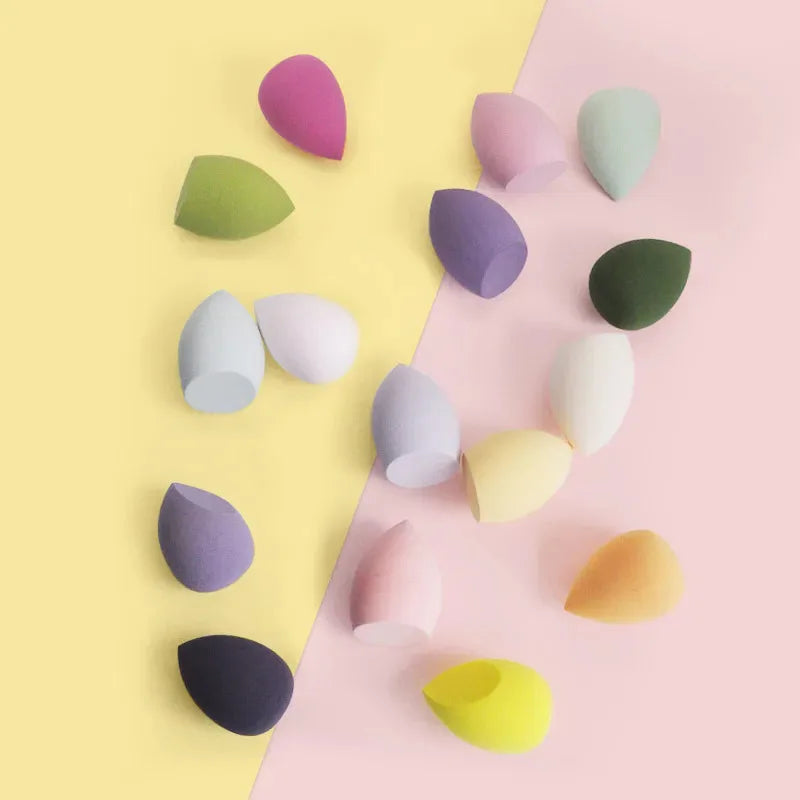 Set of 4/8/12 Makeup Sponge Blenders Beauty Egg Cosmetic Puffs for Flawless Foundation