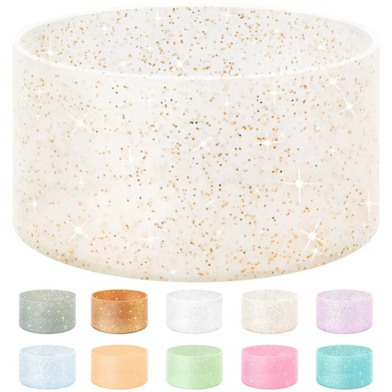Silicone Cup Protection Case for Vacuum Bottle 75mm Storage Cover Anti-Slip Scratch-Resistant