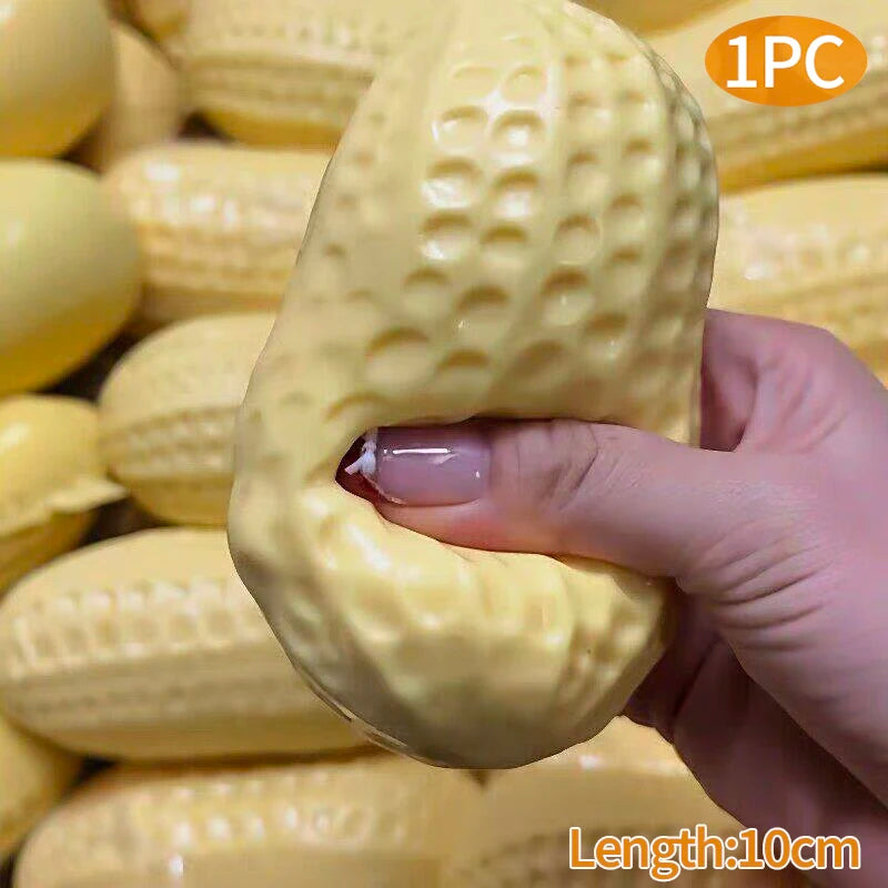 Halloween Squishy Cheese Stress Relief Squeeze Desk Toy - Assorted Colors