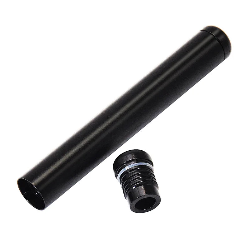 110MM Aluminum Airtight Storage Tube Container Light Weight Smell Proof Waterproof Pill Tobacco Accessory