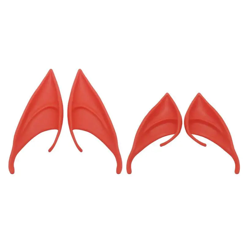 Halloween Elf Ear Latex Cosplay Accessories for Fantasy Costumes