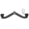 Heavy-Duty Lat Pulldown Cable Attachment with Rubber-Coated Handle for Strength Training
