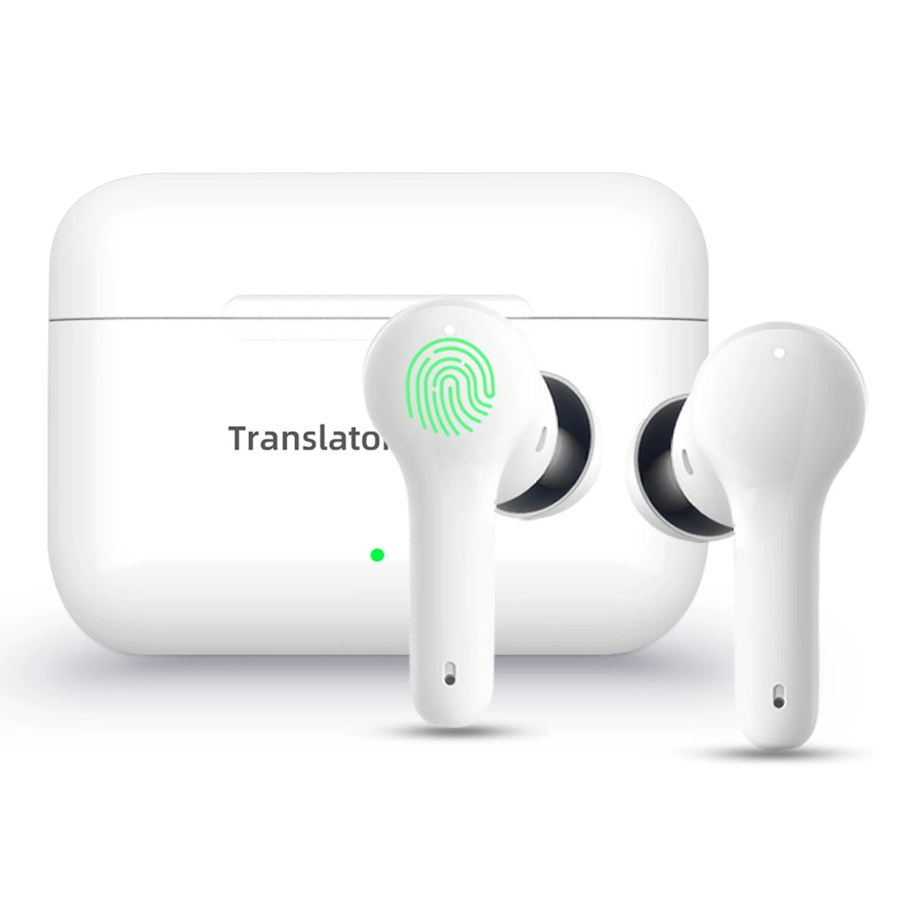 Wireless Translator Earbuds 144 Languages, Real-Time Offline & Online Device