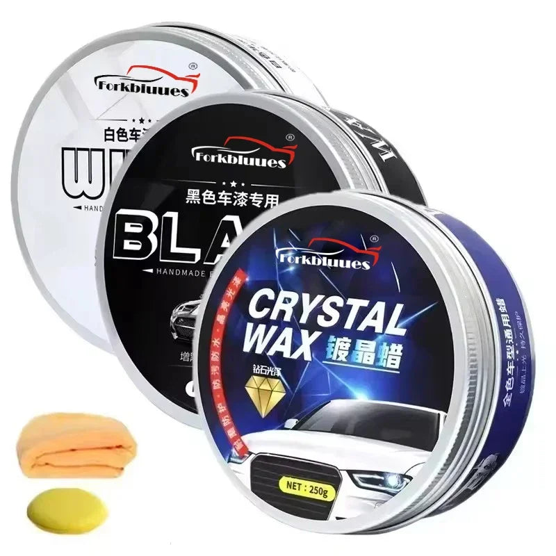 Car Wax Crystal Plating Set Waterproof Glossy Coating for Paint Protection