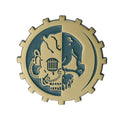 Religious Logo Badge Brooch Metal Pin - Adeptus Mechanicus Warhammer 40K Collectible