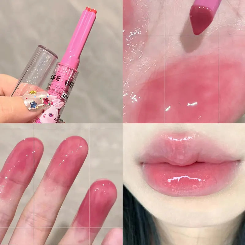 Moisturizing Watery Lip Gloss - Long-lasting Tender Lip Balm in Various Colors