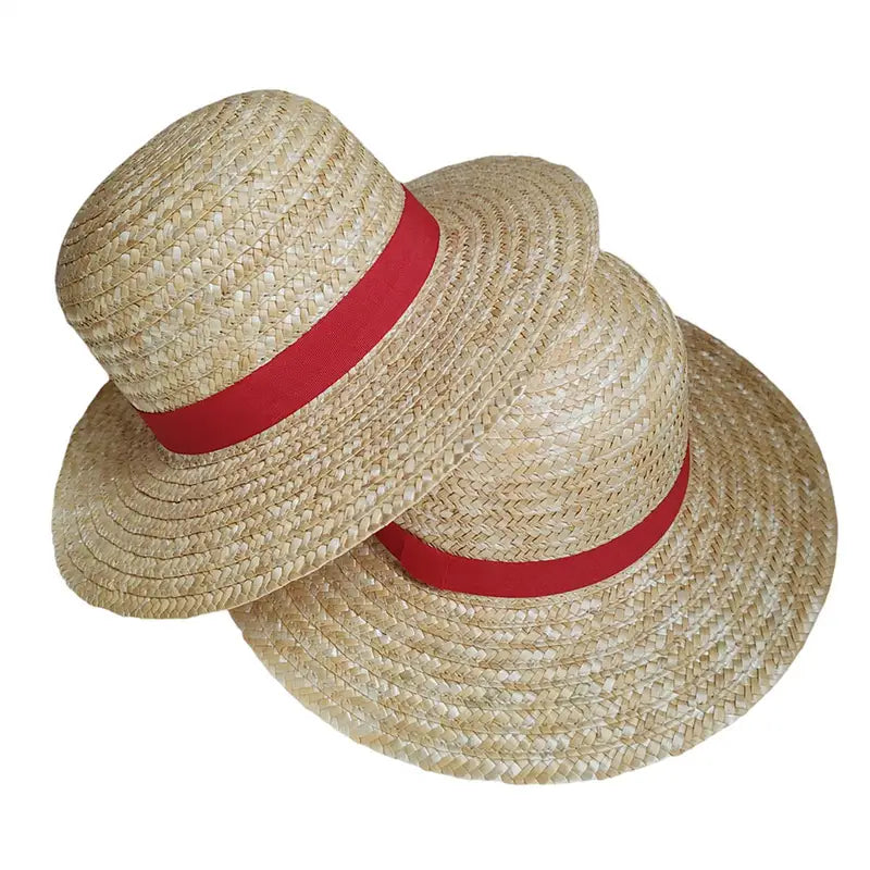 Anime Straw Hat Cosplay Sun Hat for Kids & Adults - Performance & Costume Accessory