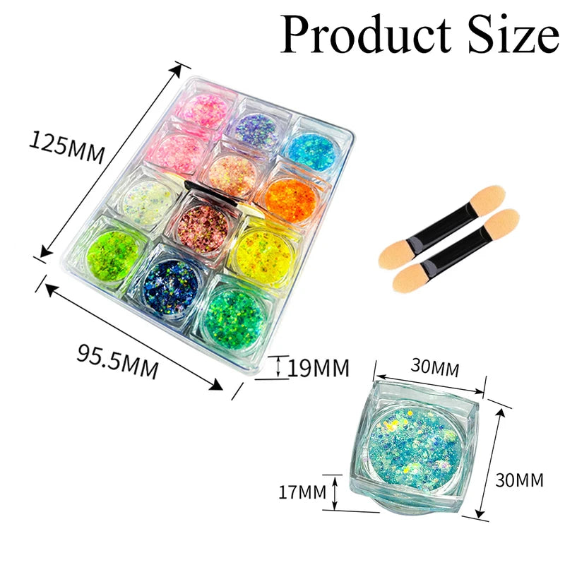 UV Glow Glitter Gel for Face & Body - Waterproof Long-Lasting Festival Makeup