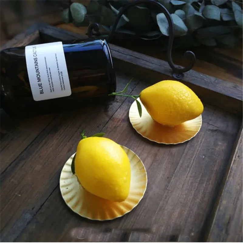 French Dessert Cake Decorating Silicone Mold - 3D Lemon Shape for Pastry Baking