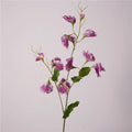 5Pcs Artificial Pea Flowers Bouquet Real Touch Wedding Decor Home & Party