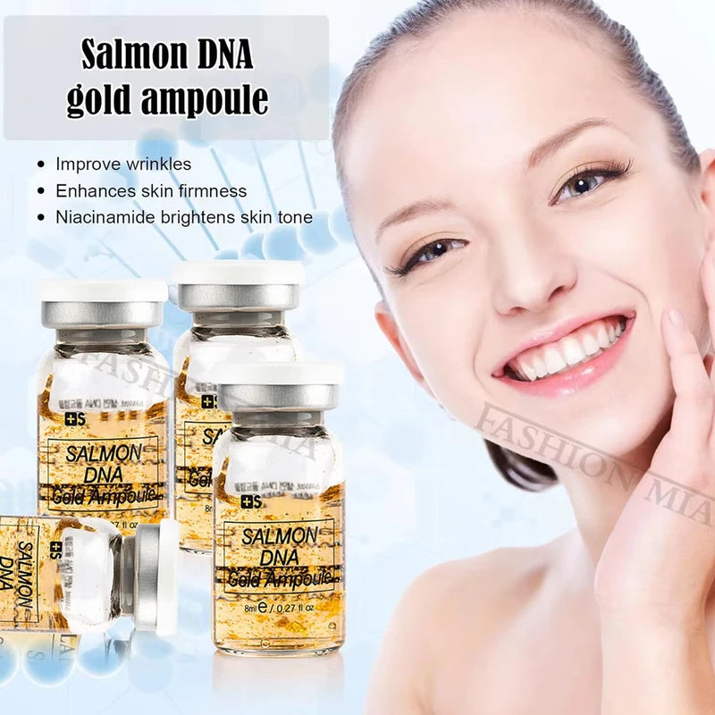 Korea BB Cream Skin Boosting Kit with Salmon DNA & Peptides - Moisturizing & Rejuvenating Facial Care
