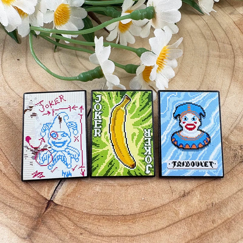 Joker Enamel Lapel Pin Brooch Game Badge Creative Collector's Gift