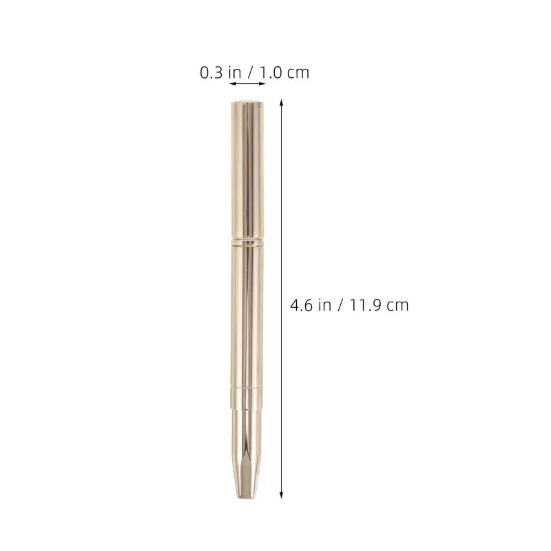 Dual-Ended Lip Makeup Brush with Cap - Precise Lipliner & Blending Tool