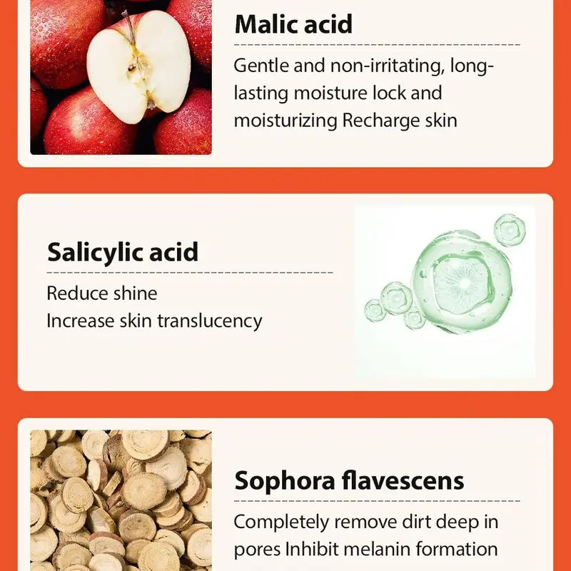 Herbal Acne Face Cream for Scar Lightening Pore Shrinking & Oil Control