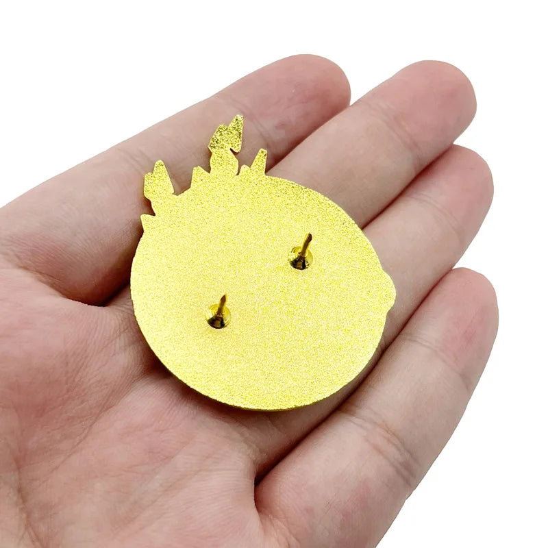 Anime Legend Monster Pins Japanese Game Badges Manga Pendant Brooches for Bags and Clothing