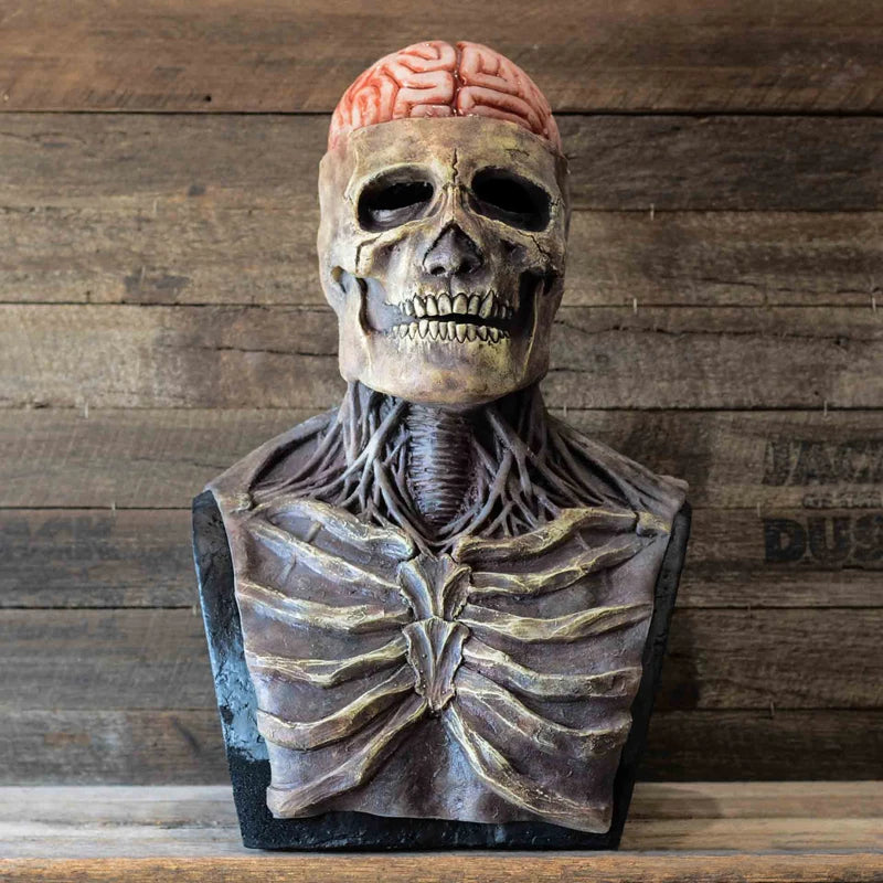 Halloween Latex Skeleton Mask Full Face Skull Helmet Party Costume Accessory