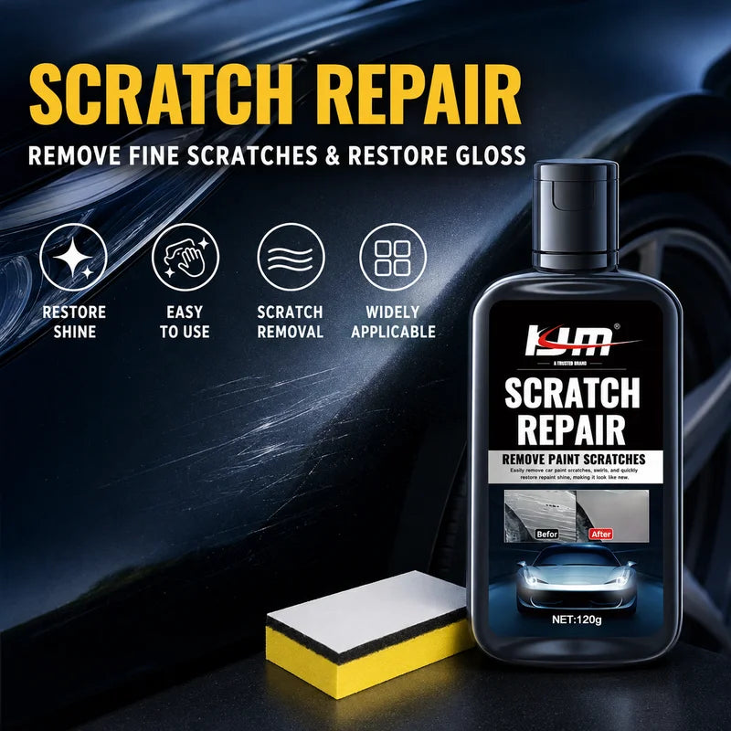 Car Scratch Remover for Auto Body Paint - Polishing Compound & Repair Paste