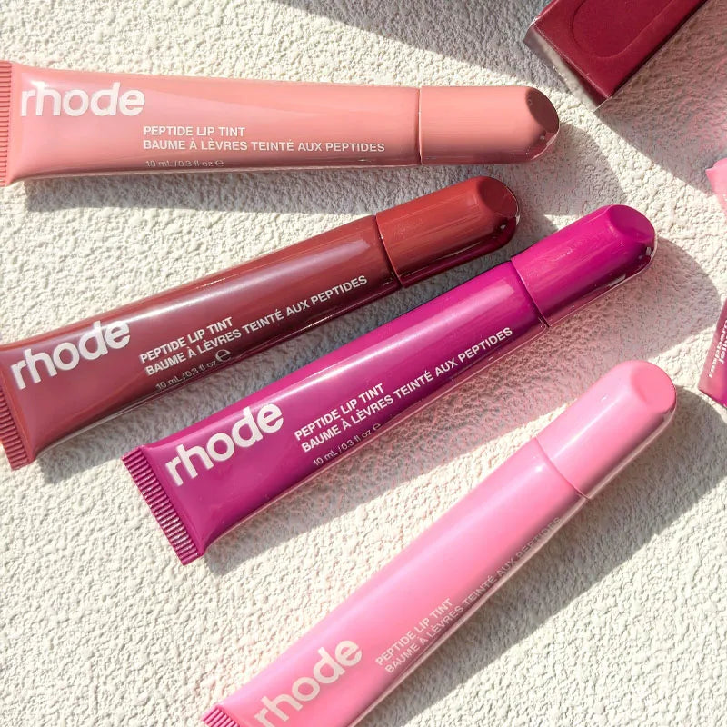 Multicolored Lip Gloss & Lipstick Set with Bronzer Stick - Moisturizing Makeup