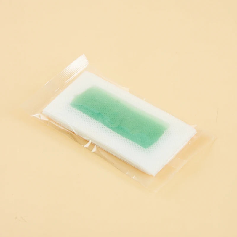 Disposable Aloe Hair Removal Wax Strips - Painless Face & Body Peeling