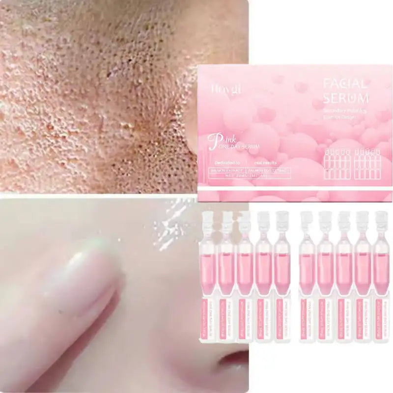 Pink One Day Facial Serum - Moisturizing, Pore Refining, Firming with Hyaluronic Acid