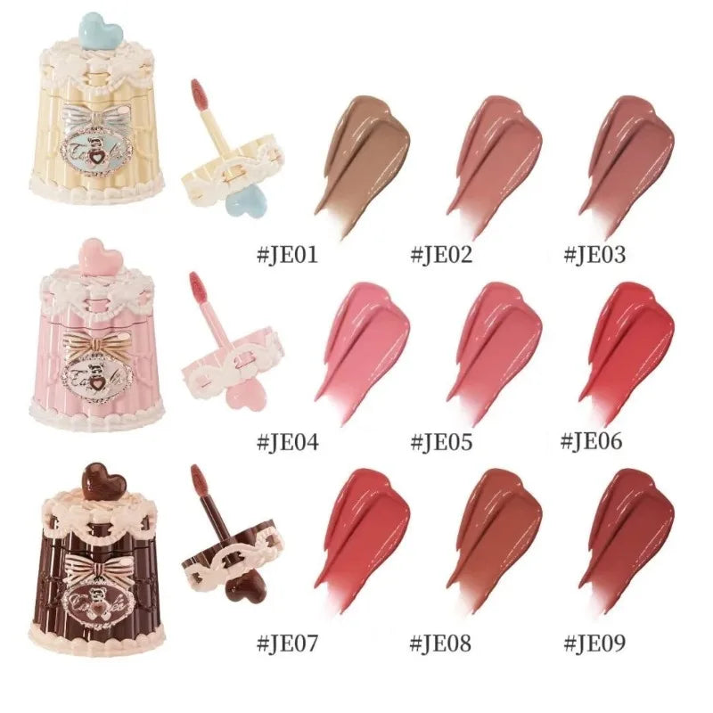 Hydrating Lip Gloss Coating Set - Soft, Moisturizing Lip Tint with Glow Finish