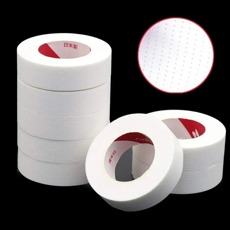 Eyelash Extension Tape Black Red Insulating Under Eye Pads Lash Patch 900cm