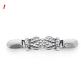 Women Carved Flower Shawl Clip Brooch for Sweaters & Cardigans