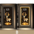 Modern LED Wall Clock for Living Room Bedroom and Hallway Decor