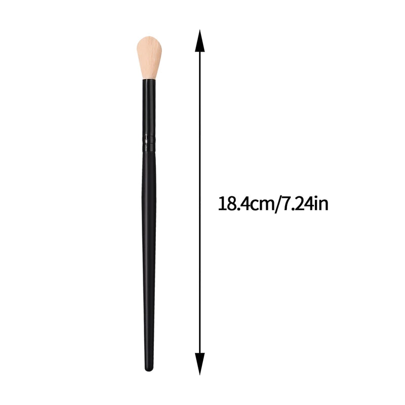 Champagne Makeup Brush Set with Highlight, Eyeshadow & Nose Brushes - Soft Bristles