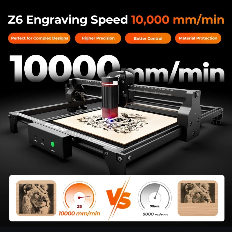 Laser Engraver and Cutter Machine 12W 300x300mm CNC Woodworking Laser Diode