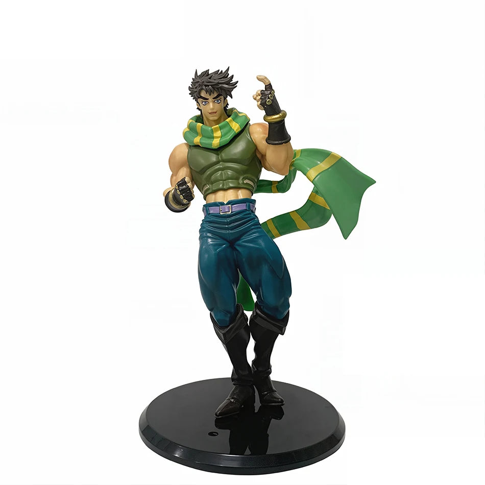 19cm Jojo Figure Bizarre Adventure Action Figure Collectible Doll - Joseph Joestar Desk Decor Toy Gift