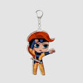 Anime Character Acrylic Keychain Set - Storm Iceman Cyclops Wolverine Nightcrawler Gambit 5cm Backpack Accessories Gift