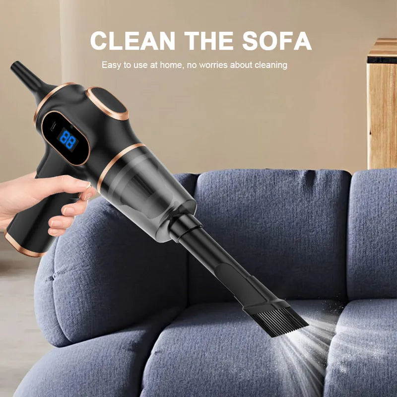 High-Power Wireless Car Vacuum Cleaner Mini Household and Car Carpet Cleaner
