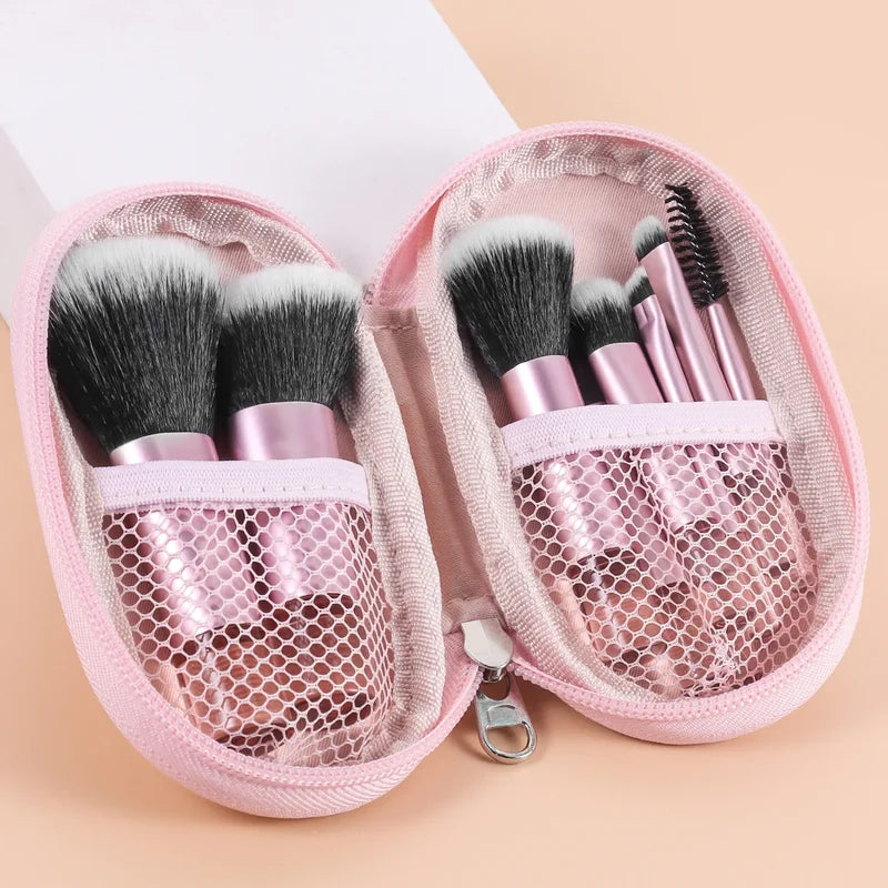 10Pcs Makeup Brush Set with Powder Eyeshadow Foundation Blush Concealer Tools