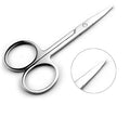 Nail and Eyebrow Scissors with Cuticle Trimmer for Women - Facial Hair Removal Tools
