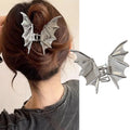 Black Spider Hair Claw Clips Gothic Metal Hair Accessories Strong Hold Punk Style