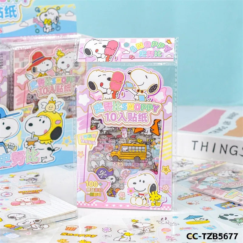 Cute Cartoon Sticker Set for Kids Boys Girls - Toy Decoration & Planner Accessory