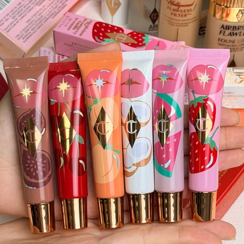 Fruit Flavored Lip Gloss and Lip Balm Set - Jelly Series for Hydrating Lip Care