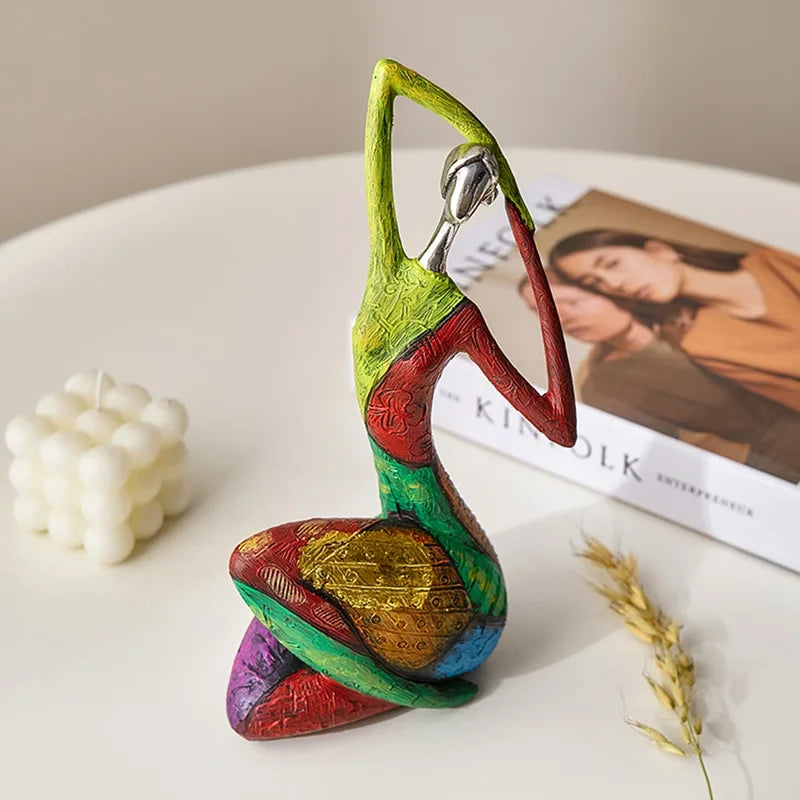 Abstract Nordic Style Creative Home Decor Figurine for Living Room Modern Art Sculpture