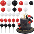 Cake Topper Decorations 30 Pcs Balloons Party Supplies for Wedding Birthday Baby Shower